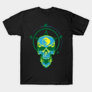 Skull of tai chi N°6 T-Shirt